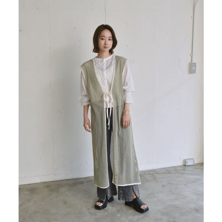 groundY ロングベスト ロングベスト（型紙） - そーいんぐ・すていしょん コミニカ webshop