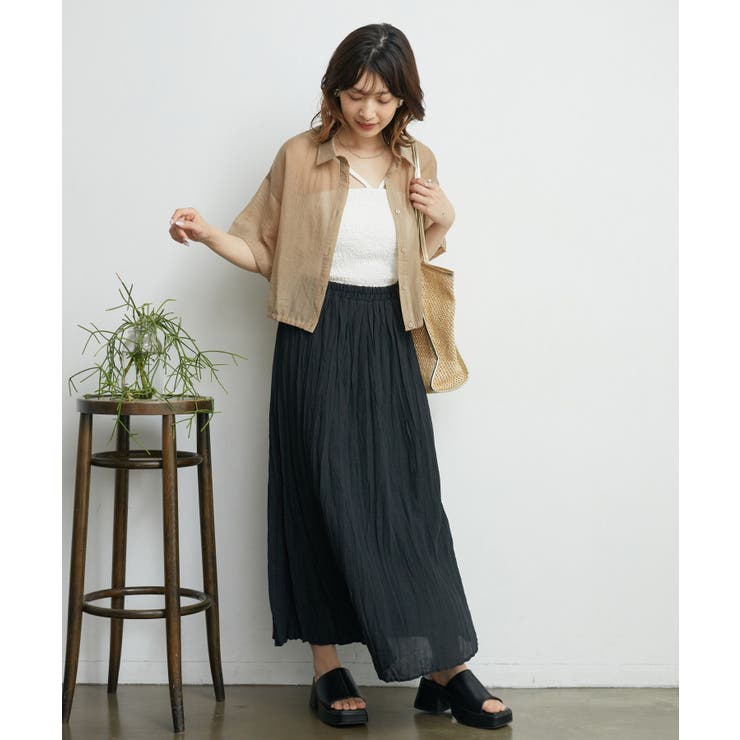 シャーリングキャミソール | RETRO GIRL | 詳細画像12 