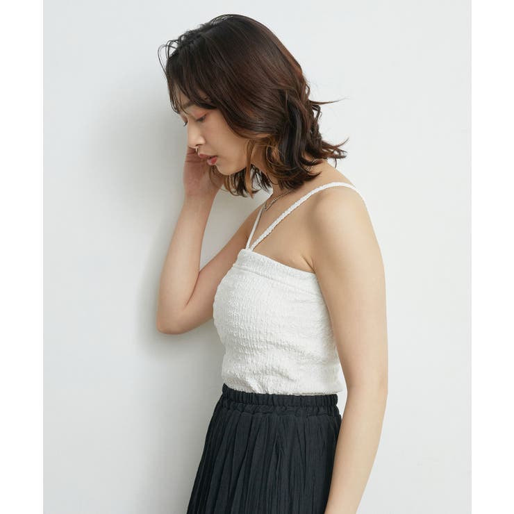 シャーリングキャミソール | RETRO GIRL | 詳細画像3 