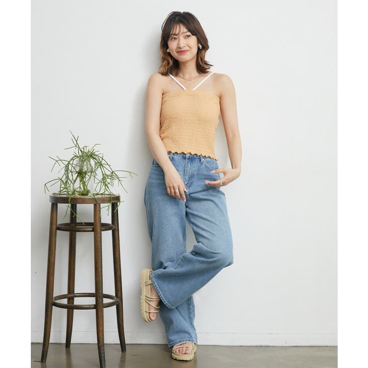 シャーリングキャミソール | RETRO GIRL | 詳細画像43 