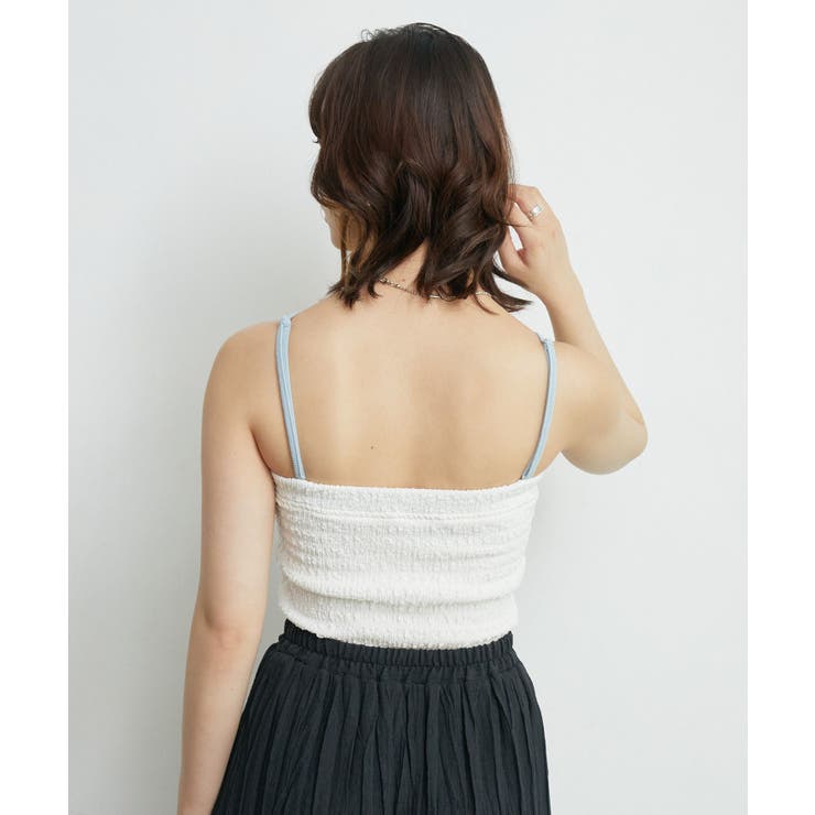 シャーリングキャミソール | RETRO GIRL | 詳細画像6 