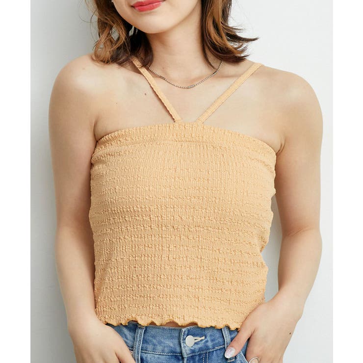 ORG0 | シャーリングキャミソール | RETRO GIRL