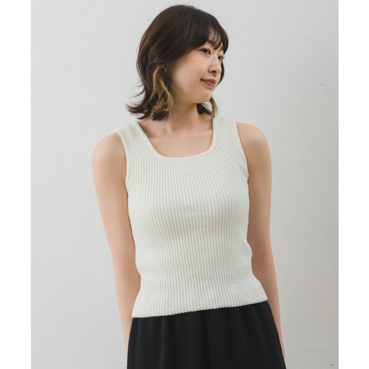 WHT1 | アソートニットタンク | RETRO GIRL