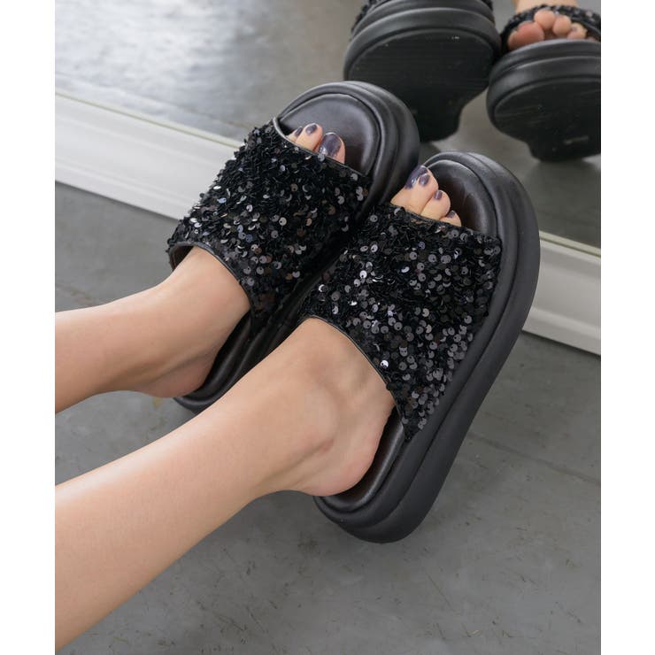 スパンコールサンダル | RETRO GIRL | 詳細画像4 