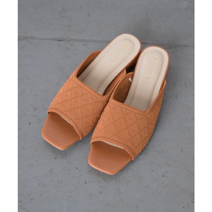 ニットミュールサンダル | RETRO GIRL | 詳細画像12 