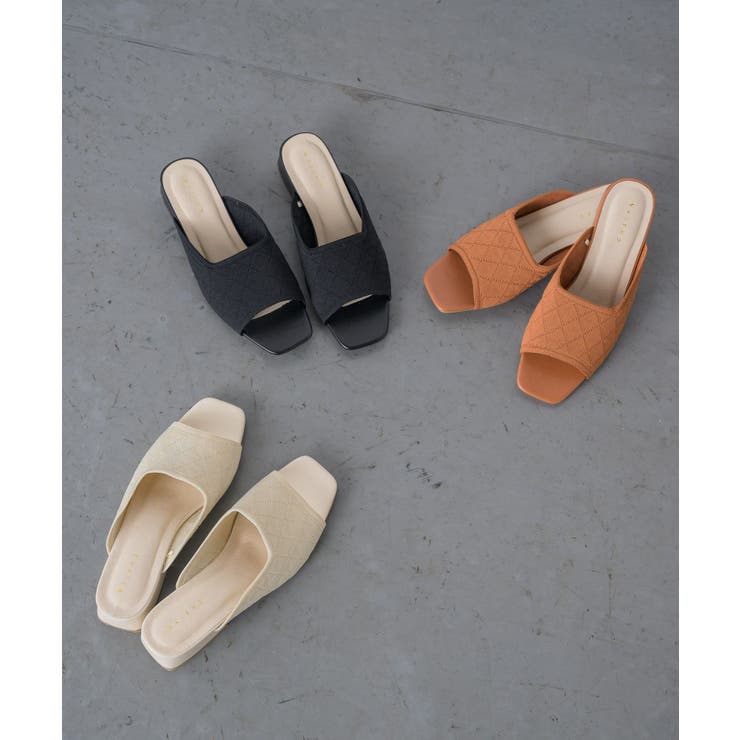 ニットミュールサンダル | RETRO GIRL | 詳細画像2 