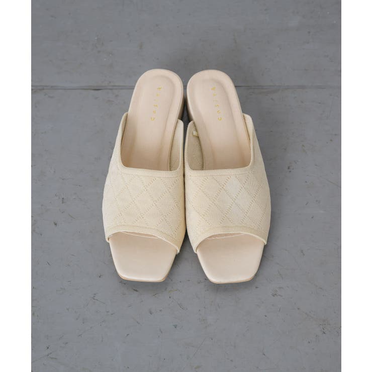 ニットミュールサンダル | RETRO GIRL | 詳細画像8 