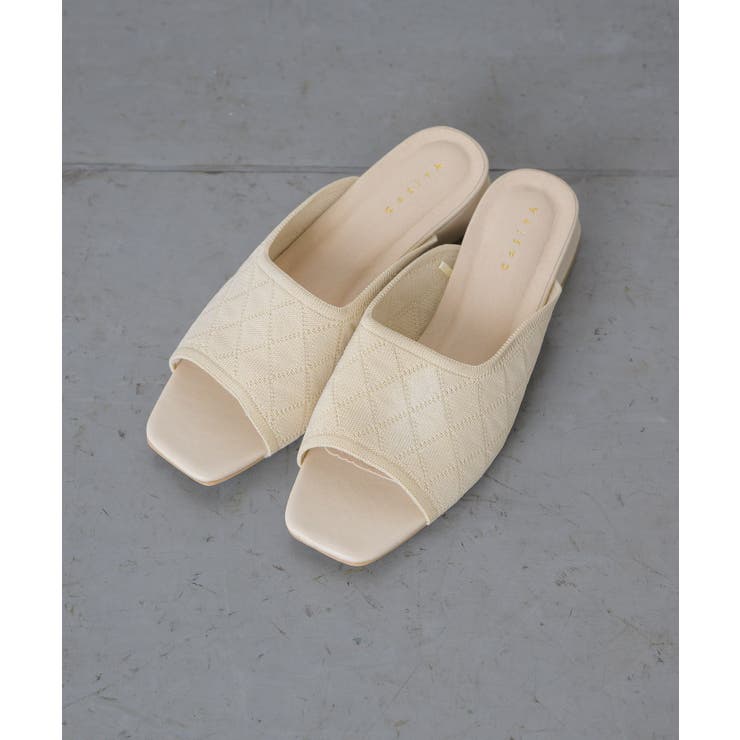 ニットミュールサンダル | RETRO GIRL | 詳細画像9 