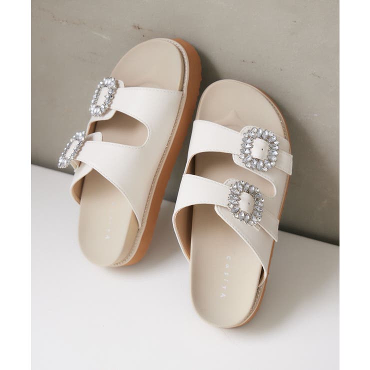 ビジューベルトサンダル | RETRO GIRL | 詳細画像3 