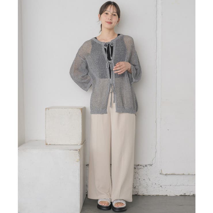 スパンコールメッシュカーデ | RETRO GIRL | 詳細画像11 