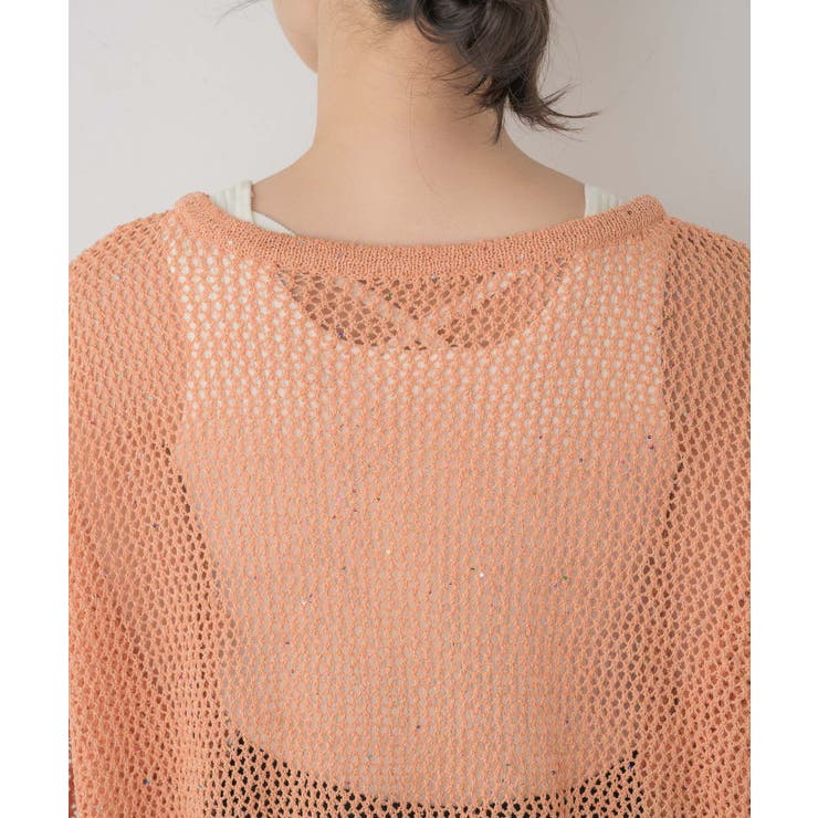 スパンコールメッシュカーデ | RETRO GIRL | 詳細画像40 