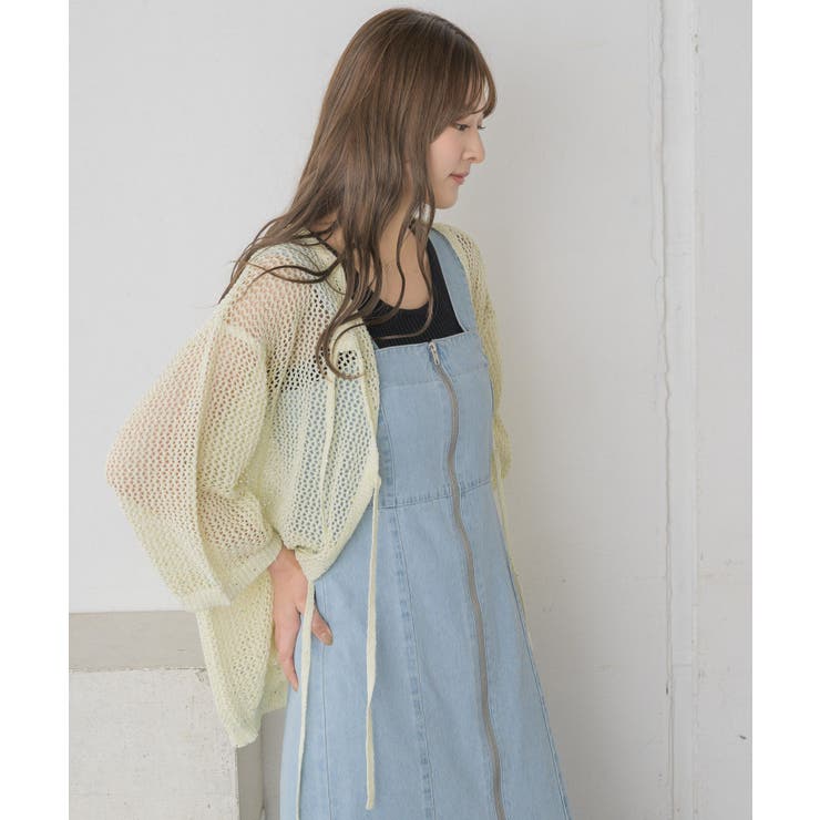 スパンコールメッシュカーデ | RETRO GIRL | 詳細画像8 