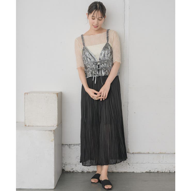 ワッシャープリーツSK | RETRO GIRL | 詳細画像17 