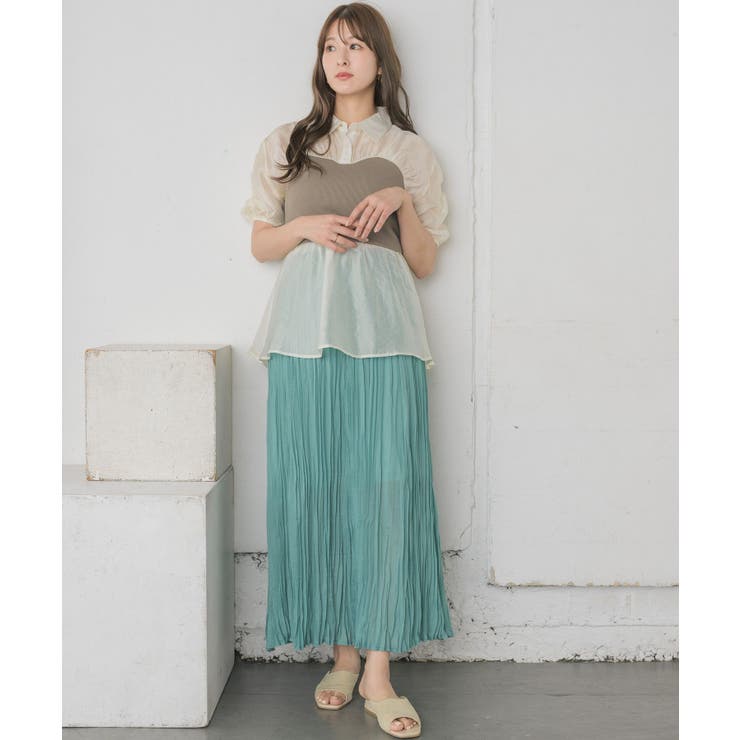 ワッシャープリーツSK | RETRO GIRL | 詳細画像26 