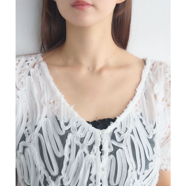 パフ袖オーガンジーBL | RETRO GIRL | 詳細画像19 