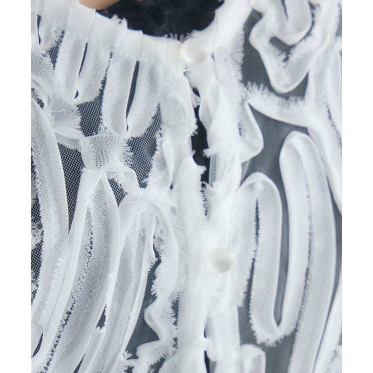 パフ袖オーガンジーBL | RETRO GIRL | 詳細画像23 