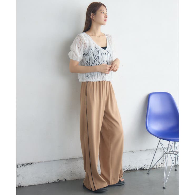 パフ袖オーガンジーBL | RETRO GIRL | 詳細画像3 