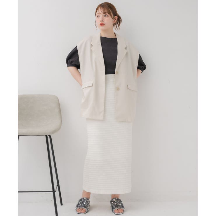 テーラードベスト | RETRO GIRL | 詳細画像12 