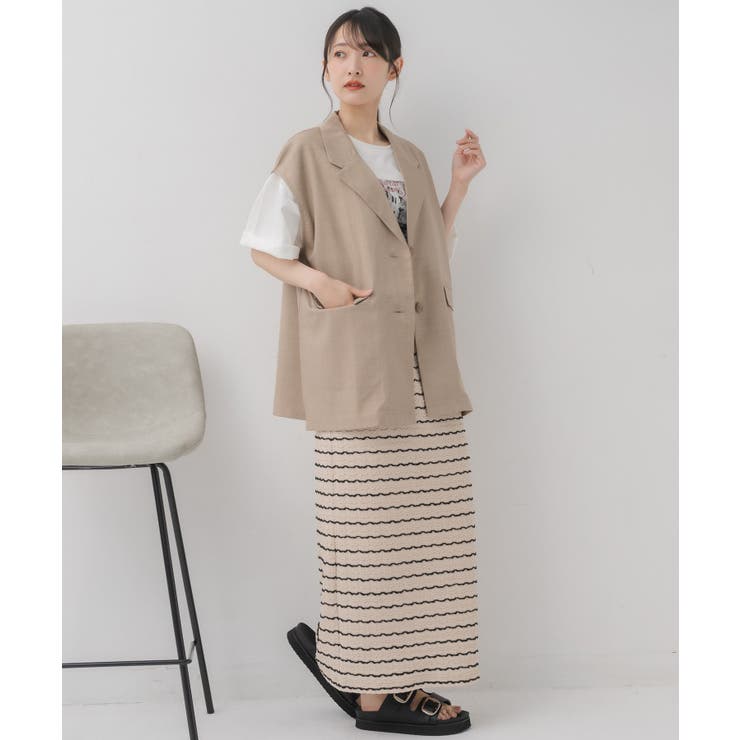 テーラードベスト | RETRO GIRL | 詳細画像21 