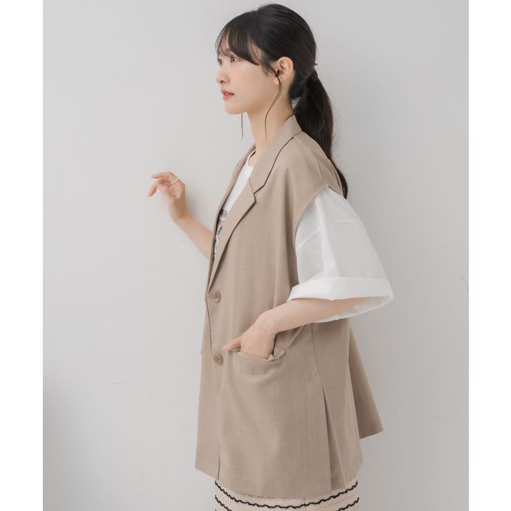 テーラードベスト | RETRO GIRL | 詳細画像26 