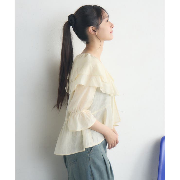 コットンレース襟フリルBL | RETRO GIRL | 詳細画像18 