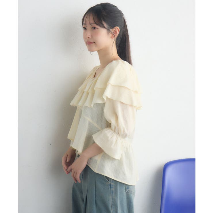 コットンレース襟フリルBL | RETRO GIRL | 詳細画像19 