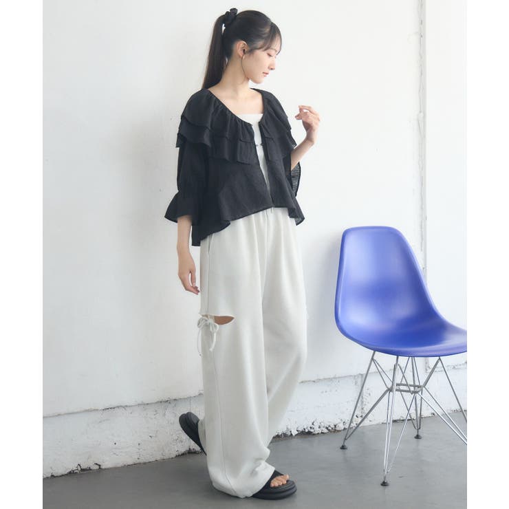 コットンレース襟フリルBL | RETRO GIRL | 詳細画像23 