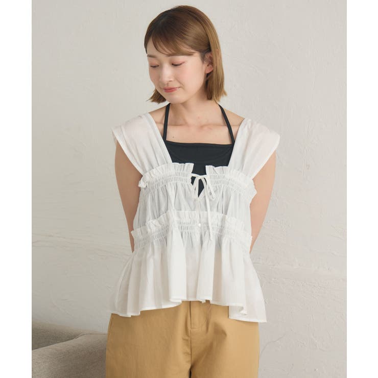 ノースリフリルビスチェ | RETRO GIRL | 詳細画像15 