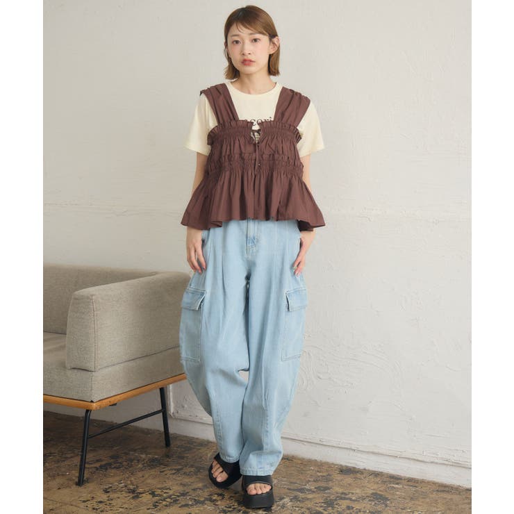 ノースリフリルビスチェ | RETRO GIRL | 詳細画像3 