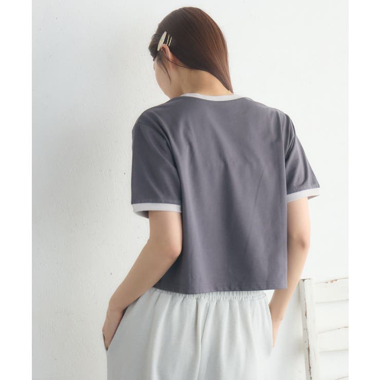 ロゴプリントリンガーTEE | RETRO GIRL | 詳細画像19 