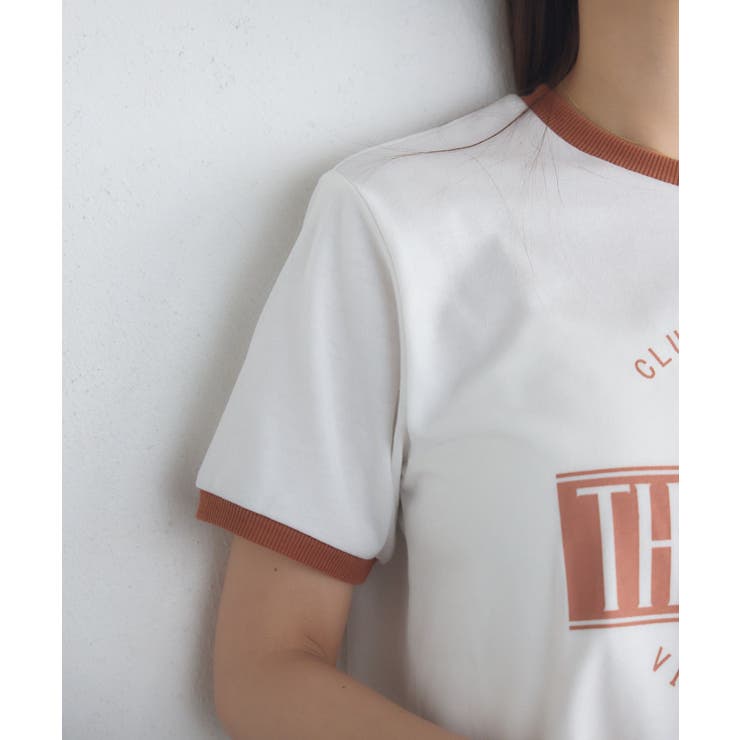 ロゴプリントリンガーTEE | RETRO GIRL | 詳細画像30 