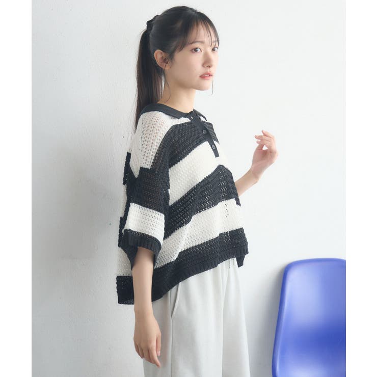メッシュラガー5分袖NTPO | RETRO GIRL | 詳細画像8 