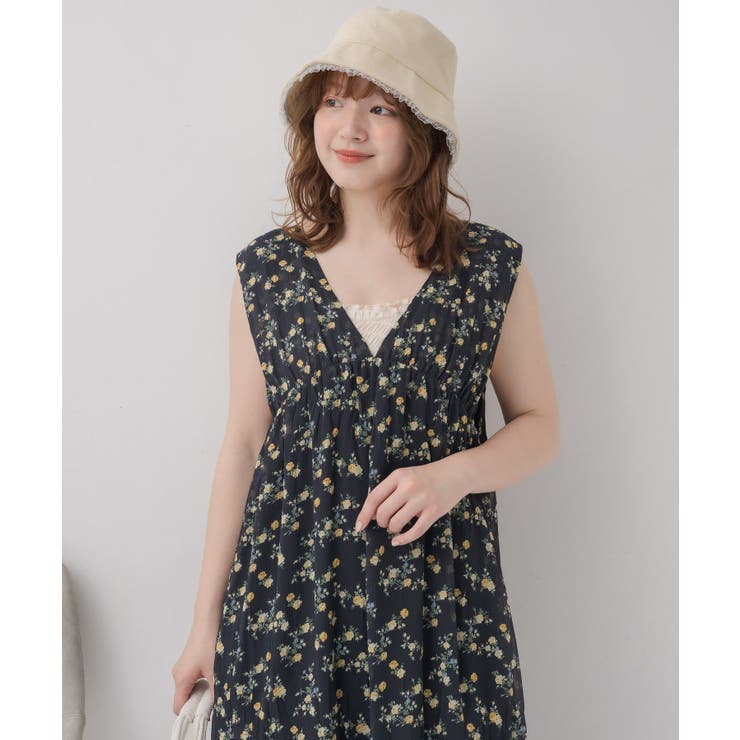 ワッシャーノースリOP | RETRO GIRL | 詳細画像14 