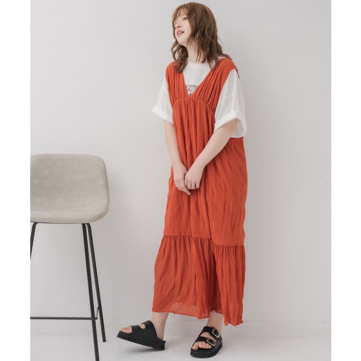 ワッシャーノースリOP | RETRO GIRL | 詳細画像19 