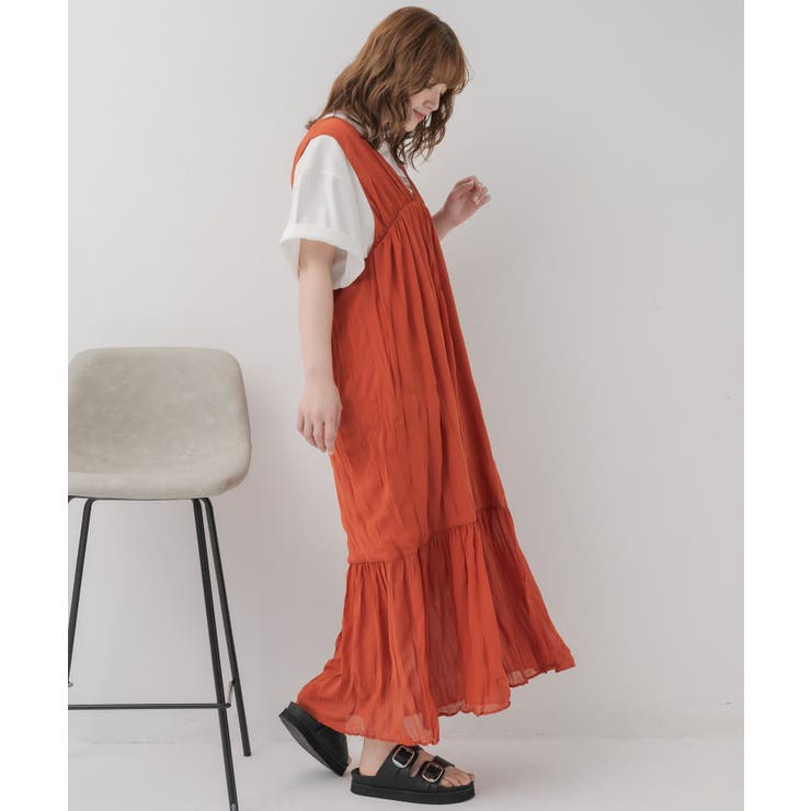 ワッシャーノースリOP | RETRO GIRL | 詳細画像21 