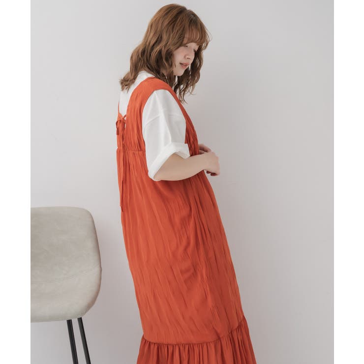 ワッシャーノースリOP | RETRO GIRL | 詳細画像25 