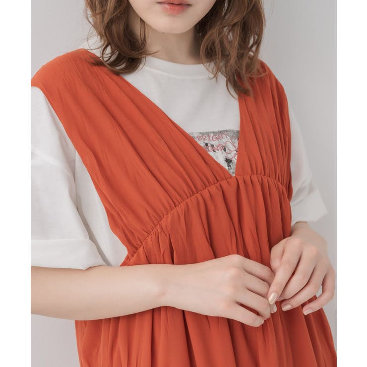 ワッシャーノースリOP | RETRO GIRL | 詳細画像27 