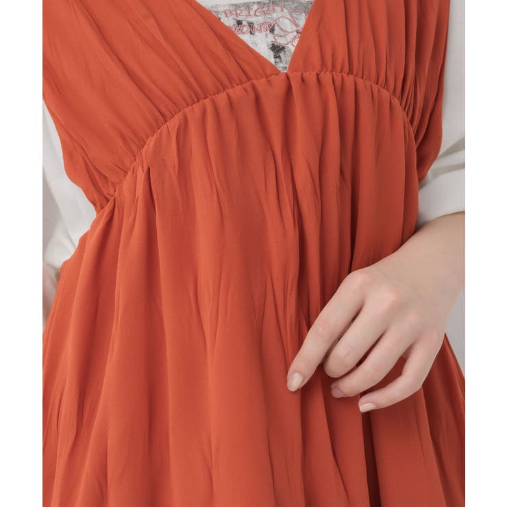 ワッシャーノースリOP | RETRO GIRL | 詳細画像28 