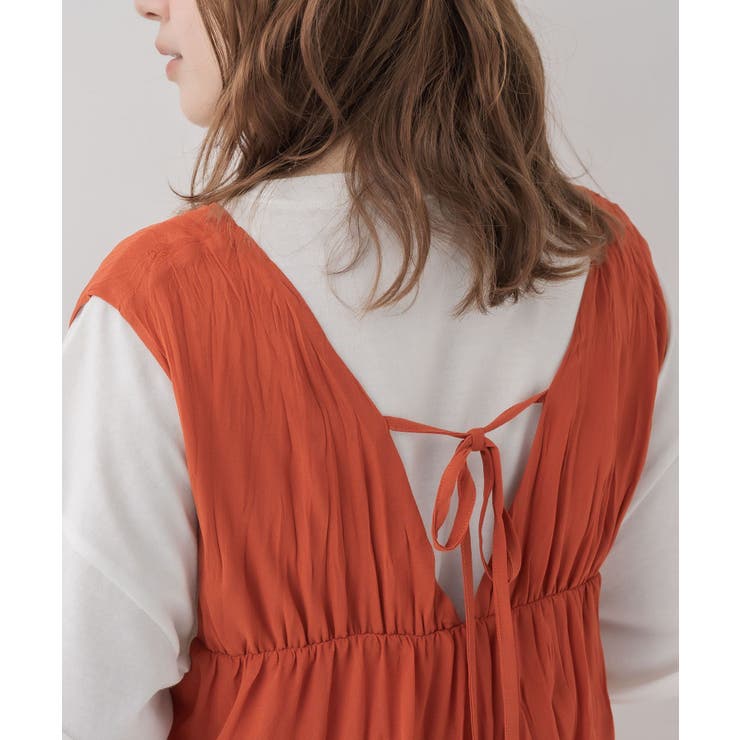 ワッシャーノースリOP | RETRO GIRL | 詳細画像31 