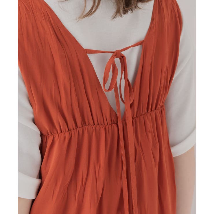 ワッシャーノースリOP | RETRO GIRL | 詳細画像32 