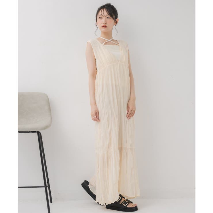 ワッシャーノースリOP | RETRO GIRL | 詳細画像5 