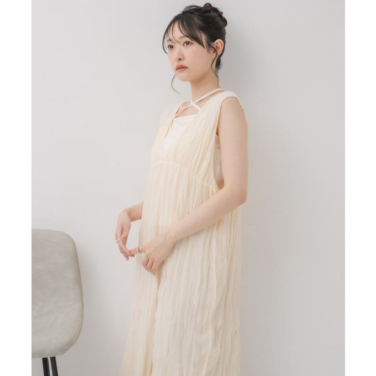 ワッシャーノースリOP | RETRO GIRL | 詳細画像7 