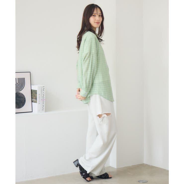 サッカーチェックSH | RETRO GIRL | 詳細画像21 