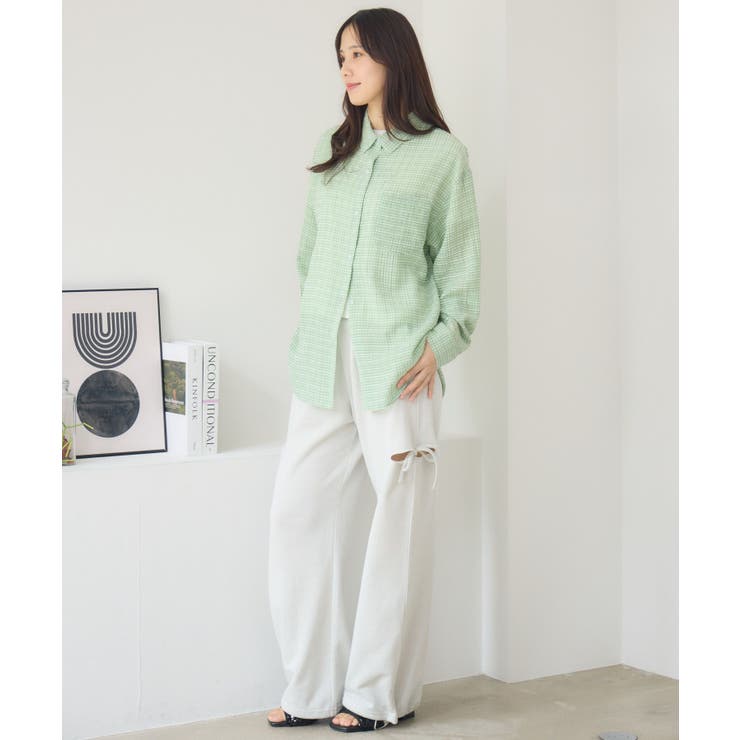 サッカーチェックSH | RETRO GIRL | 詳細画像22 