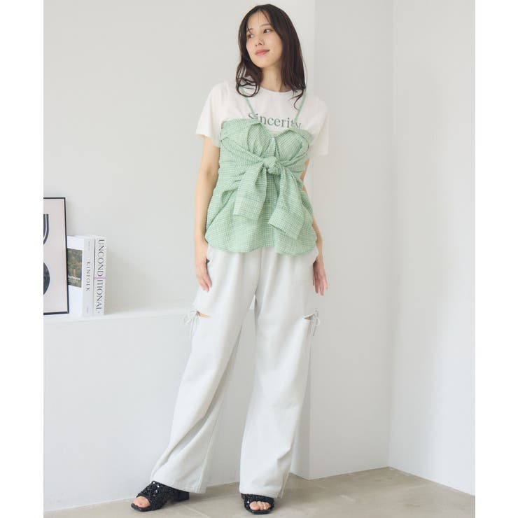 サッカーチェックSH | RETRO GIRL | 詳細画像28 