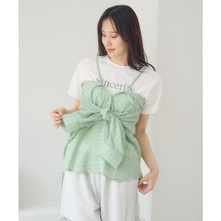 サッカーチェックSH | RETRO GIRL | 詳細画像33 