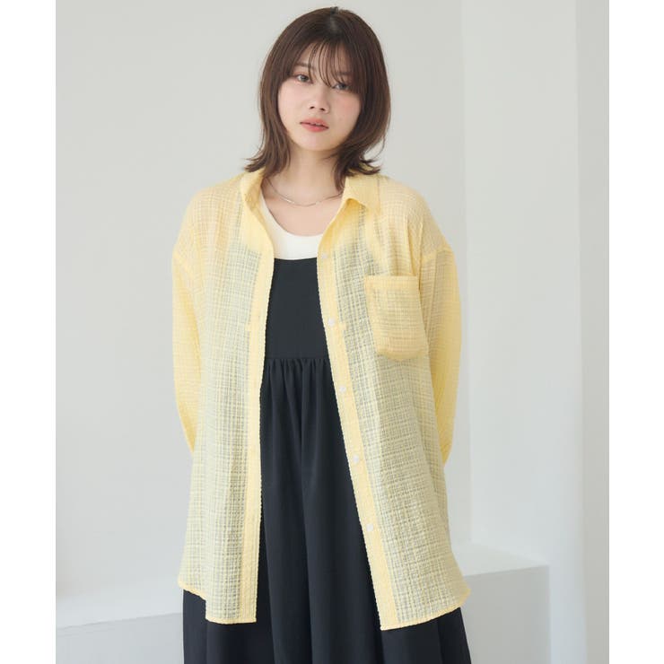 C/YEL | サッカーチェックSH | RETRO GIRL