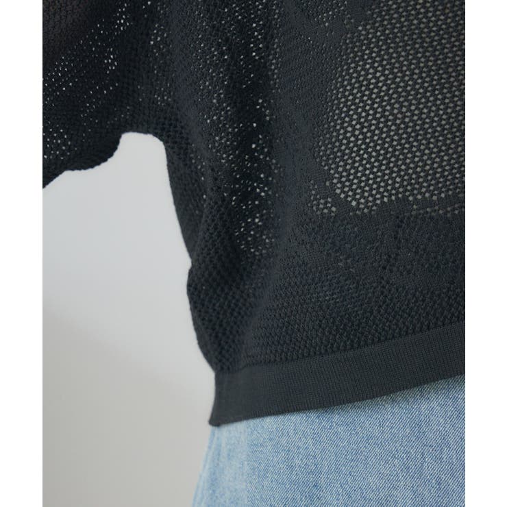 ペイズリー柄メッシュカーデ | RETRO GIRL | 詳細画像29 