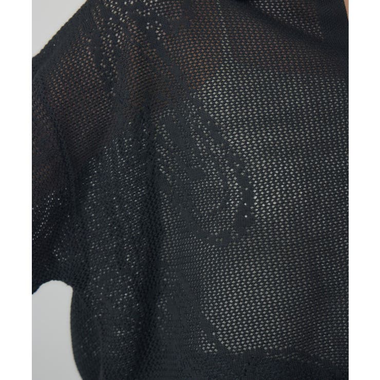 ペイズリー柄メッシュカーデ | RETRO GIRL | 詳細画像30 