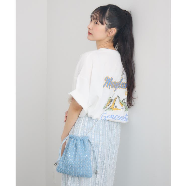 バックプリントBIGTEE | RETRO GIRL | 詳細画像2 